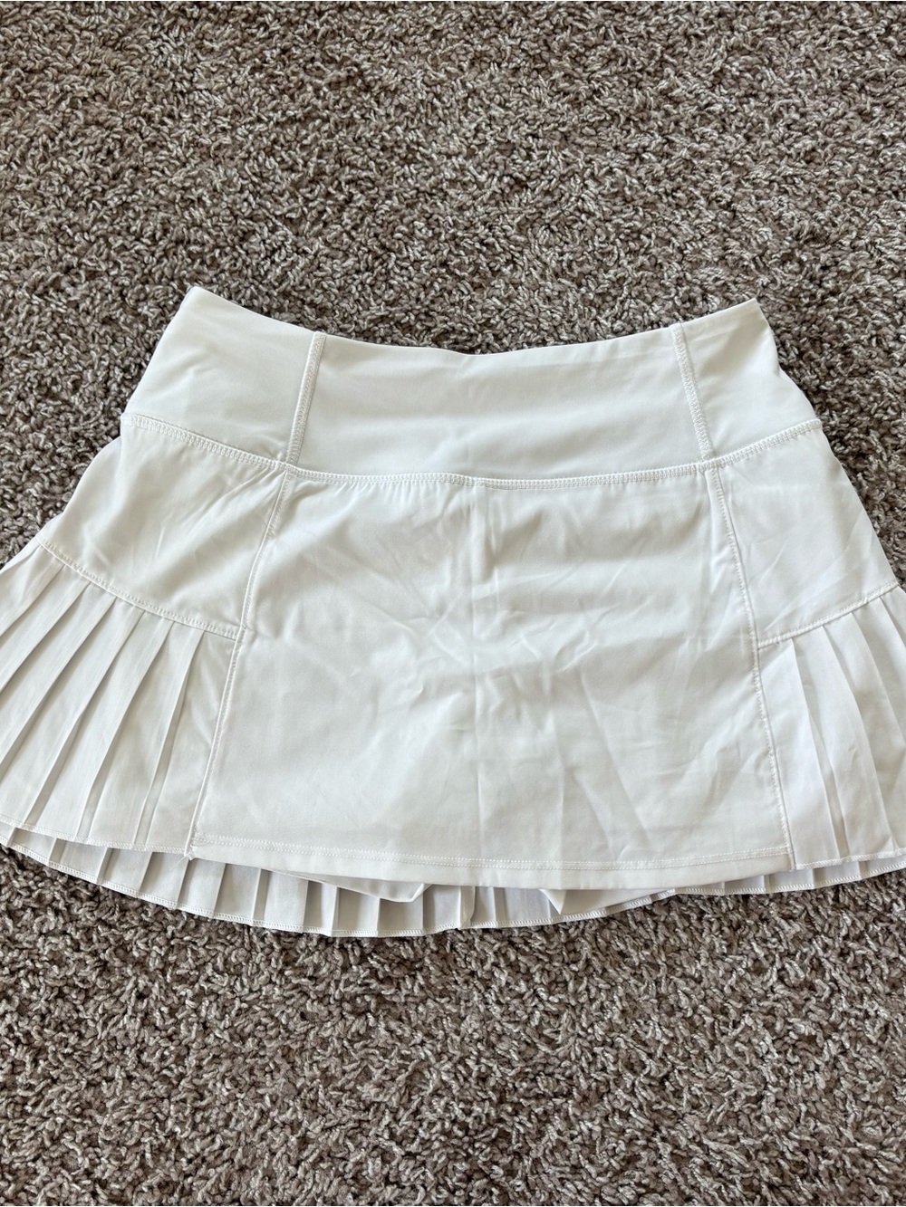 Mondetta White Pleated Skater Tennis Skirt